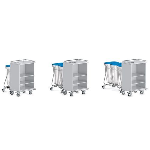 脏带行李架推车 - 9CB0221 - Favero Health Projects/意大利FAVERO医疗保健家具 - 干净 / 垃圾桶 / 3 层
