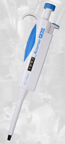 机械微量移液器 - Accumax PRO - Accumax Lab Devices Pvt Ltd - 单管道 / 容量可调节 / 带喷射器