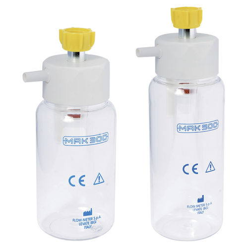 体液吸瓶 - MAK/300 - Flow-Meter - 聚碳酸酯 / 高温高压灭菌