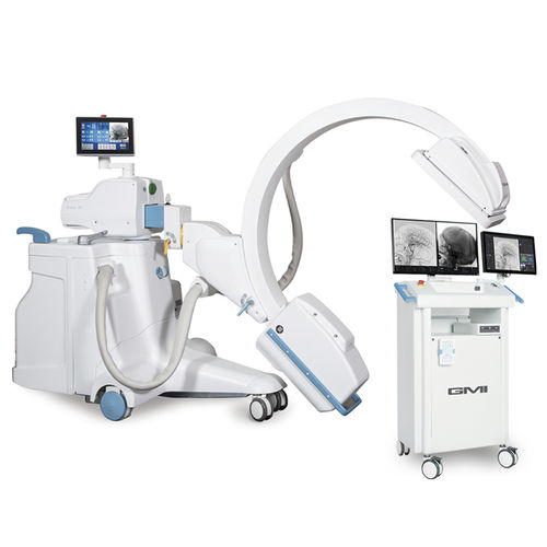 移动式影像增强器 - TAU-30 - General Medical Italia  - 平板探测器 / 带视频柱