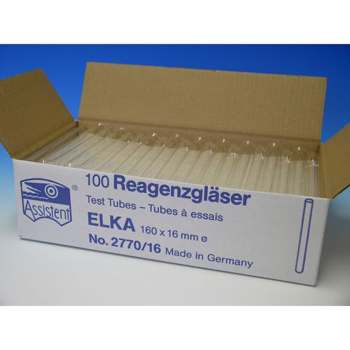 实验室试管 - ELKA  - Glaswarenfabrik Karl Hecht - 玻璃