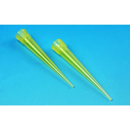 黄色移液管头 - 40110   - Glaswarenfabrik Karl Hecht - 透明