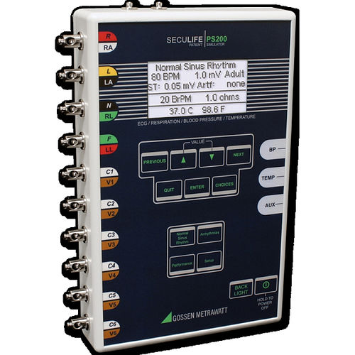 ECG模拟器 - SECULIFE PS200 - GOSSEN METRAWATT GmbH - 显示器 / 便携式
