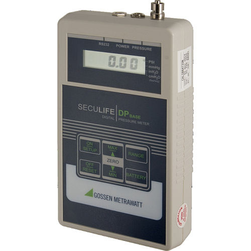 手提式测试仪 - SECULIFE DP BASE - GOSSEN METRAWATT GmbH - 液体压力 / 气体压力 / 用于医疗器械