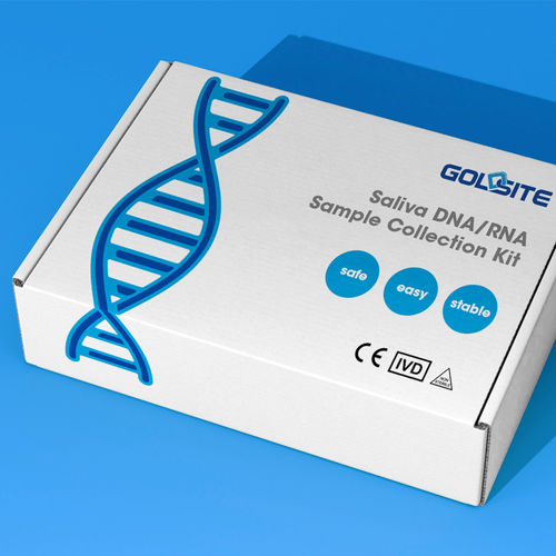 唾液试管 - Goldsite Diagnostics Inc. - 用于PCR / 圆柱 / DNA
