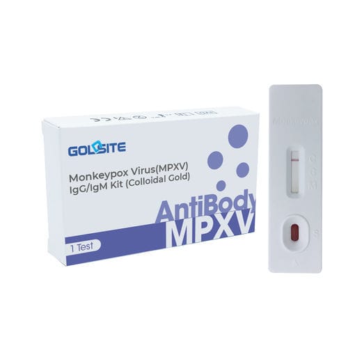 猴痘快速诊断检测 - Goldsite Diagnostics Inc. - 传染病 / IgG免疫球蛋白G / 免疫球蛋白M