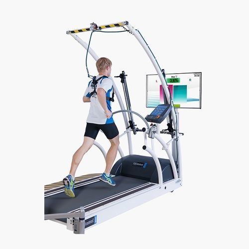 扶手跑步机 - quasar® med - h/p/cosmos sports & medical - 带坐袋