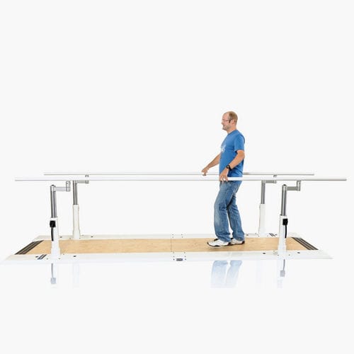 可调高度康复平行杠 - parawalk® - h/p/cosmos sports & medical - 底座