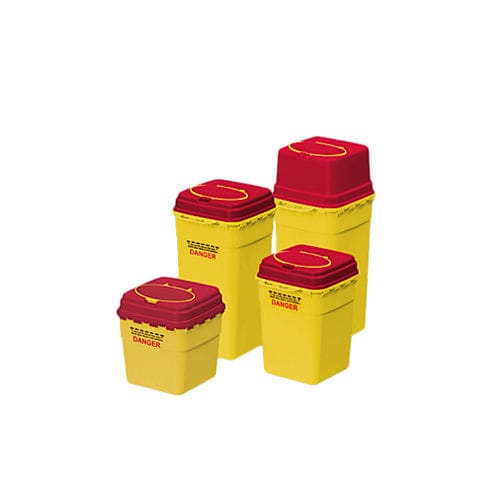 废料储存容器 - Septobox Safe® Euromatic - Hammerlit/汉密尔顿·伯恩 - 实验室 / 聚丙烯 / 一次性