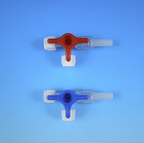 带龙头阀输液接头 - 7111 series - Hangzhou Jinlin Medical Appliances   - T形 / LUER®-lock