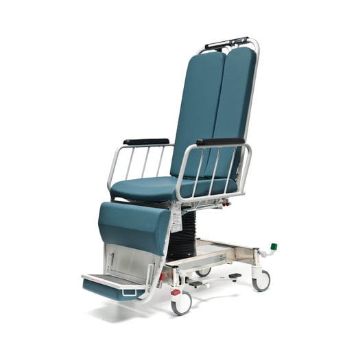 液压护理椅 - VIC - Hausted Patient Handling Systems - 3分区式 / 带脚托 / 带脚凳
