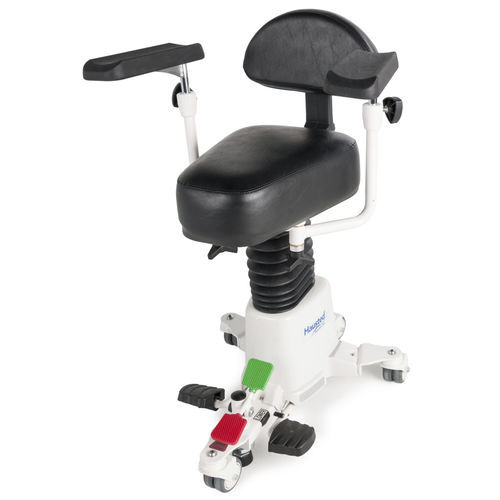 手术凳子 - HSS500  - Hausted Patient Handling Systems - 外科医生 / 可调高度 / 旋转式