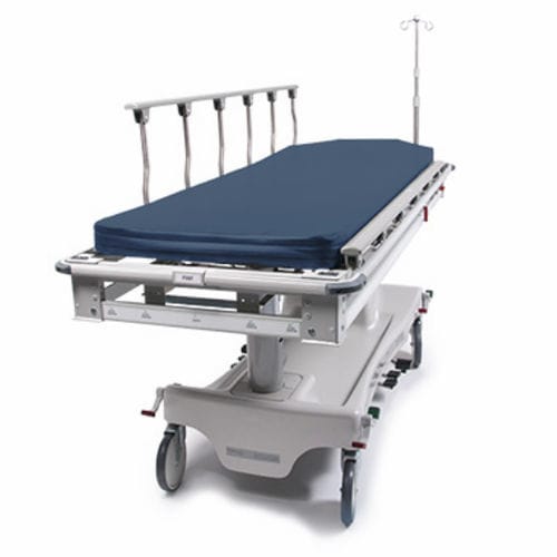 转运担架车 - Fluoro-Track™ - Hausted Patient Handling Systems - 液压气动 / 可调高度 / 双台面