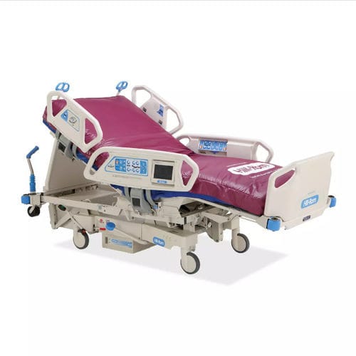 重症监护病床 - TotalCare SpO2RT® - Hill-Rom   - 急救 / 电动 / 高度可调节