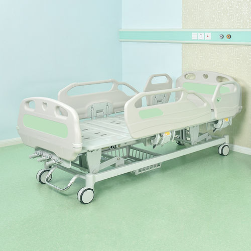 医院病床 - B668a - Hopefull Medical Equipment - 手动 / 高度可调节 / 折叠