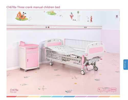 医院病床 - Ch678a - Hopefull Medical Equipment - 手动 / 儿科 / 高度可调节