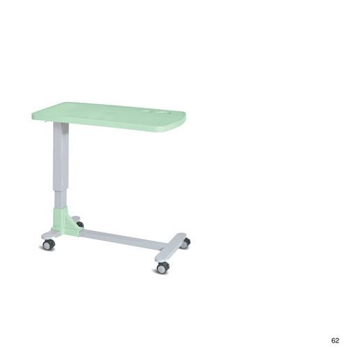升降床边桌 - MT01 - Hopefull Medical Equipment - 带滑轮 / 手动
