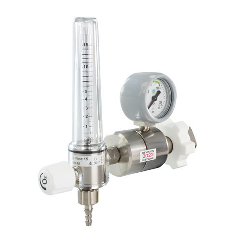 氧气调压阀 - AEROway® HDM00-1.5 - HUM - Gesellschaft für Homecare und Medizintechnik - 医用 / 集成式 / 在线