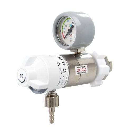 氧气调压阀 - AEROway® - Fast HDM01-1 - HUM - Gesellschaft für Homecare und Medizintechnik - 集成式 / 可变流量 / 高压