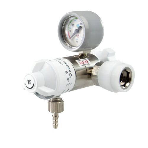氧气调压阀 - AEROway® - Fast HDM01-50 - HUM - Gesellschaft für Homecare und Medizintechnik - 医用 / 集成式 / 可变流量