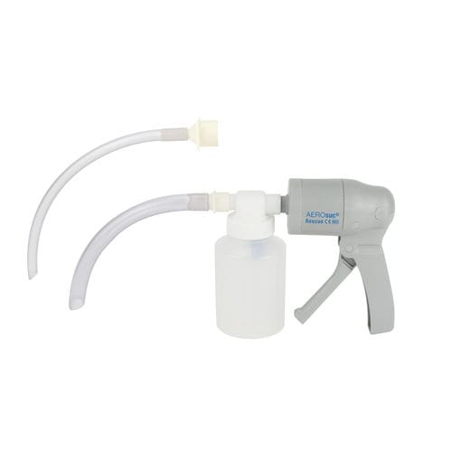 手动吸痰器 - AEROsuc® - HAG01-HP Rescue Handabsaugpumpe - HUM - Gesellschaft für Homecare und Medizintechnik - 用于急救 / 便携式 / 移动式