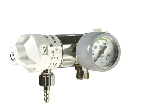 氧气调压阀 - AEROway® - Fast 15-KRSA G3/8" - HUM - Gesellschaft für Homecare und Medizintechnik - 用于应急包 / 集成式