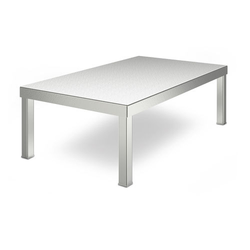 单层踏脚凳 - 7500295 - Hupfer Metallwerke GmbH & Co. KG - 不锈钢 / 防滑