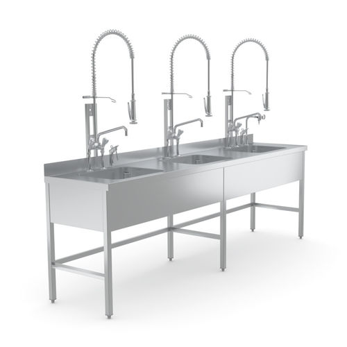 医用水槽 - 7505826 - Hupfer Metallwerke GmbH & Co. KG - 3人位