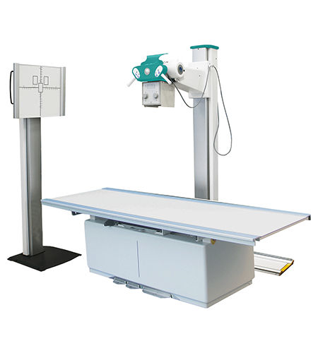 数字放射成像系统 - IBIS X Ray Systems - 多功能放射照相 / 带落地式滤线器 / 固定