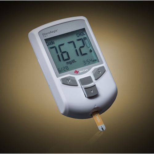 胆固醇血糖仪 - GlucoAegis 3 in 1 - IN4 Technology - 尿酸