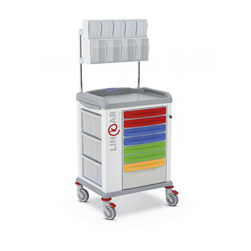 医用推车 - LINKAR 329541 - Malvestio - Furniture for healthcare facilities/美德声 - 药品 / 药物分配 / 带抽屉