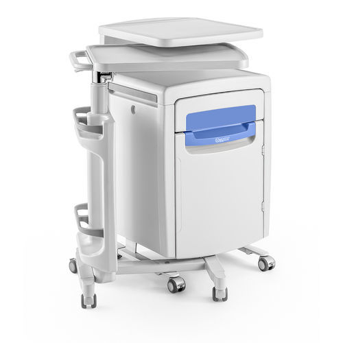 床头柜 - Cubik - Malvestio - Furniture for healthcare facilities/美德声 - 带抽屉 / 带滑轮