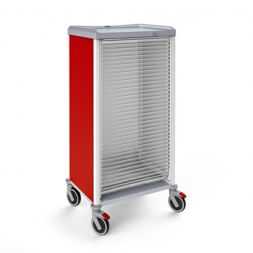 ABS柜子 - 326575LT - Malvestio - Furniture for healthcare facilities/美德声 - 透明 / 红色 / 1 模块