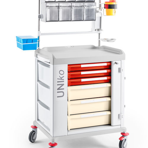 医用推车 - Uniko- 328019M - Malvestio - Furniture for healthcare facilities/美德声 - 用于药物 / 移动式