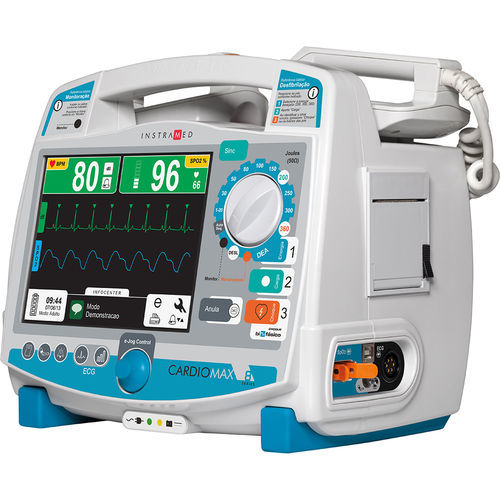 自动化体外除颤器 - Cardiomax - Instramed Indústria Médico Hospitalar - 带多参数监护仪 / 双相