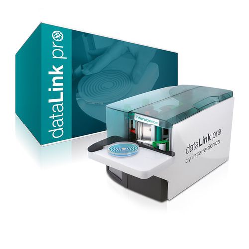 培养皿贴标签机 - dataLink pro - INTERSCIENCE - 半自动 / 条形码