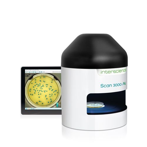 人工智能协助菌群计数器 - Scan 3000 Ai - INTERSCIENCE/法国英特塞恩斯 - 自动 / 紧凑型 / 用于培养皿