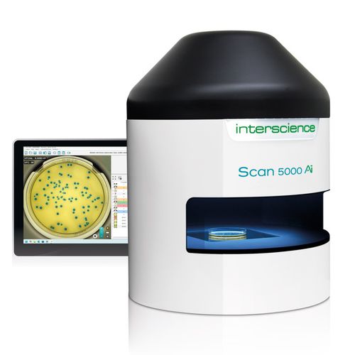 人工智能协助菌群计数器 - Scan 5000 Ai - INTERSCIENCE - 自动 / 紧凑型 / 用于培养皿