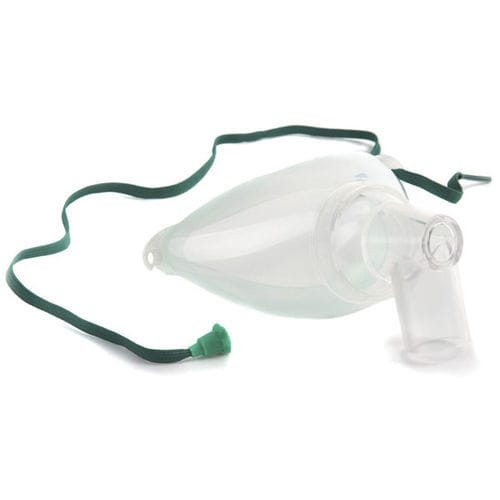 气管切开术气管切开术口罩 - 1200050 - Intersurgical  - PVC / 可调节 / 透明