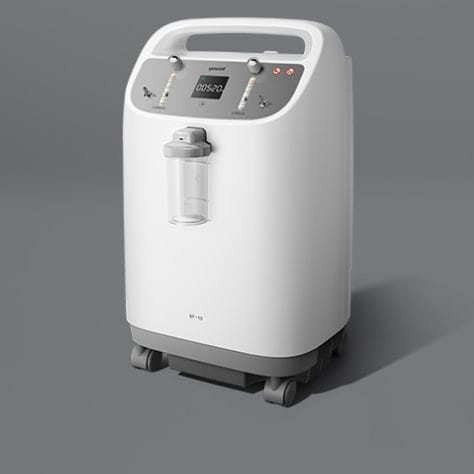 医用氧气浓缩器 - 8F-10 - Jiangsu Yuyue Medical Equipment & Supply - 带滑轮