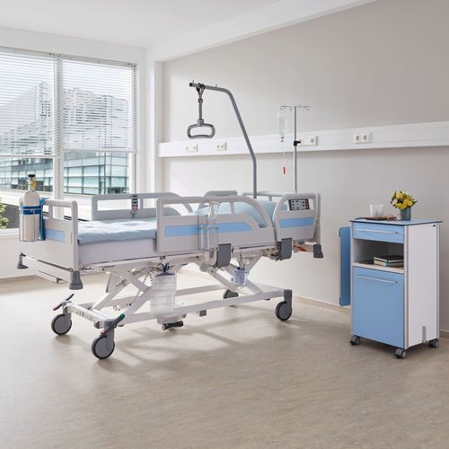 医院病床 - Evario one - Stiegelmeyer GmbH & Co. KG - 医用 / 急救 / 电动