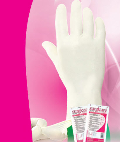 乳胶手套 - Surgicare Dual - Kanam Latex Industries  - 医用 / 无粉 / 无菌