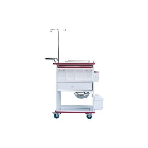 医用推车 - K041 - Kenmak Hospital Furnitures  - 药品 / 垃圾桶 / 1 屉式