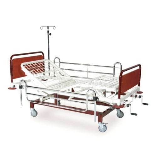医院病床 - K012 - Kenmak Hospital Furnitures  - 手动 / 高度固定 / 特伦德伦伯卧位
