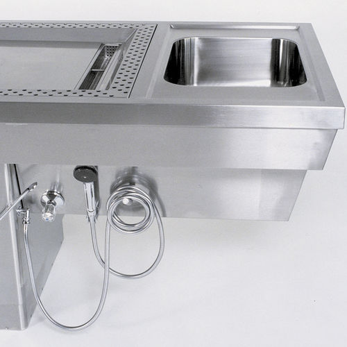 尸检台 - STV 10/100 - KUGEL medical GmbH & Co. KG/库尔医疗技术 - 解剖 / 尸体清洗 / 解剖学