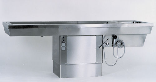 法医用尸检台 - STV 10/100-Roll-in - KUGEL medical GmbH & Co. KG/库尔医疗技术 - 解剖 / 尸体清洗 / 固定