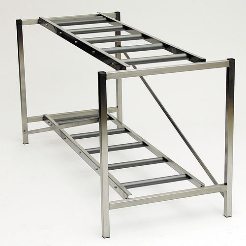 模块化搁板货架 - RE 30/900-02 - KUGEL medical GmbH & Co. KG/库尔医疗技术 - 太平间 / 开放式结构 / 不锈钢