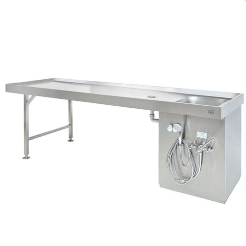 法医用尸检台 - ST 10/350 - KUGEL medical GmbH & Co. KG/库尔医疗技术 - 解剖 / 尸体清洗 / 固定
