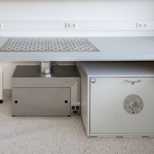 组织病理学实验室工作站 - Eco-line  - KUGEL medical GmbH & Co. KG/库尔医疗技术 - 用于样本制备 / 配有通风设备
