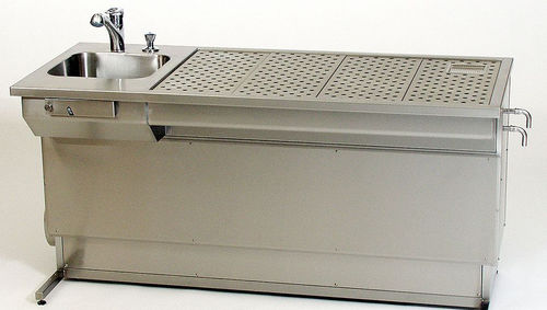 肉眼检查台 - UCS-E-2000 - KUGEL medical GmbH & Co. KG/库尔医疗技术 - 实验室 / 长方形 / 配有下沉式通风设备